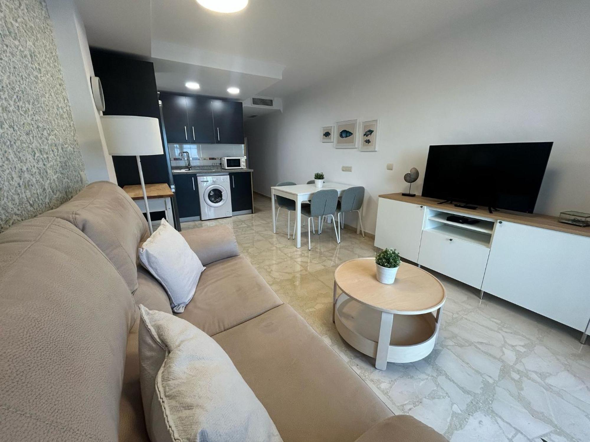 Maravilloso Apartamento En Primera Linea De Playa Con Vistas Al Mar En Caleta De Velez 2 D Extérieur photo