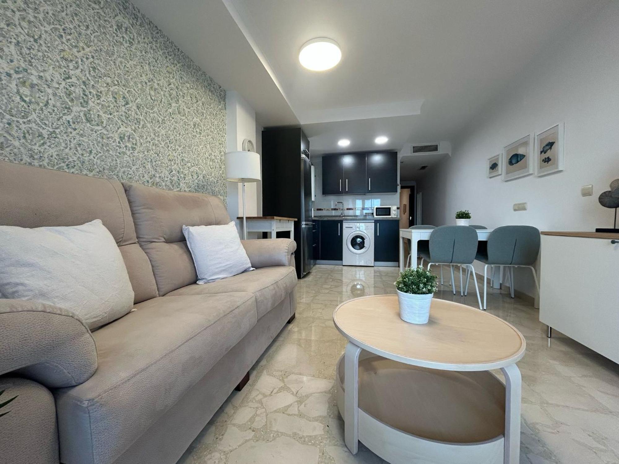 Maravilloso Apartamento En Primera Linea De Playa Con Vistas Al Mar En Caleta De Velez 2 D Extérieur photo